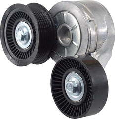 Conjunto tensor da correia de transmissão 39120 com polia 53030958AG, compatível com Chrysler Aspen 2007-2009, Dodge Dakota, Durango, Ram 1500, Jeep Grand Cherokee e Jeep Liberty.
