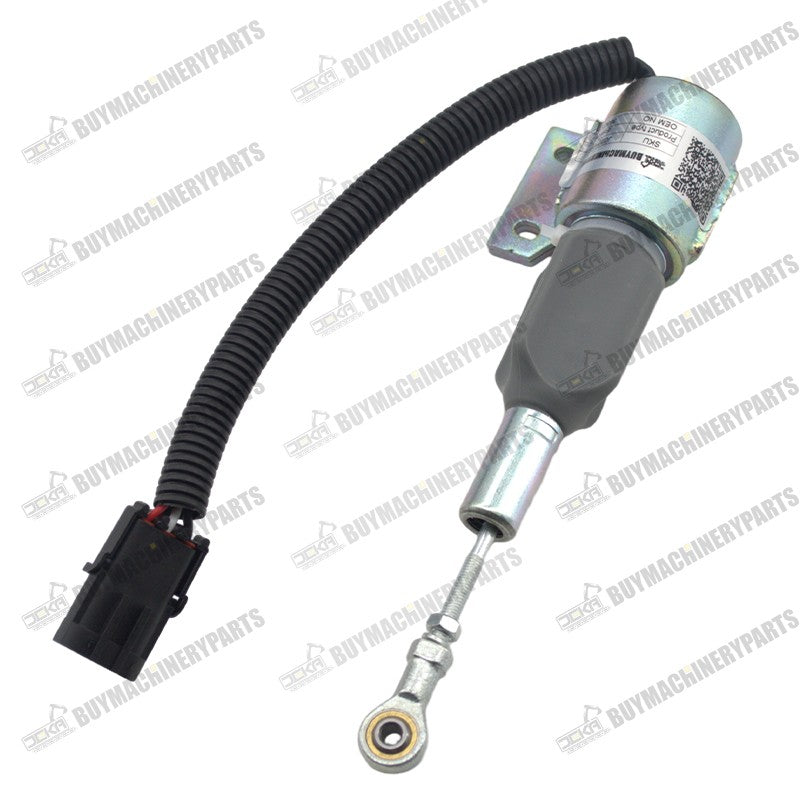 3932530 Shut Off Solenoid Use Hyundai R130LC Crawler Excavator HL720-3 Wheel Loader - Buymachineryparts