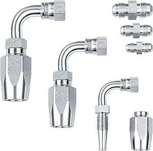 3 PCS Hydraulic Hose Field Repair Kit 1/4