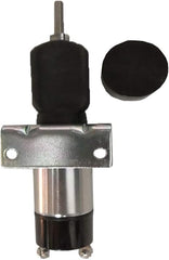 3 Terminals 12V Fuel Shutoff Solenoid 1504-12C2U1B1S1A replace Woodward