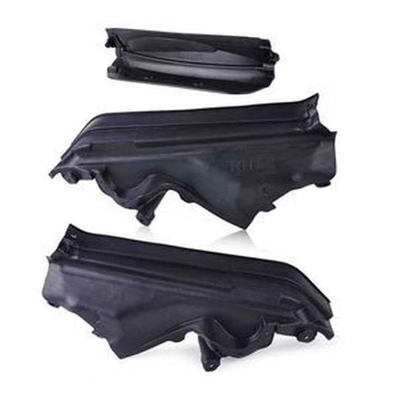 3pcs Engine Upper Partition Panel Set 51717169419 for BMW X5 X6 E70 E71 E72