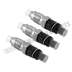 3PCS Injetor de combustível 16871-53000 16871-53002 para Kubota BX1860 BX1870 BX1880 BX2360 BX2370 BX2380 BX23S BX25 BX25DLB U17 RTV900G9 ZD1011 ZD1021 ZD221 ZD321 ZD323 