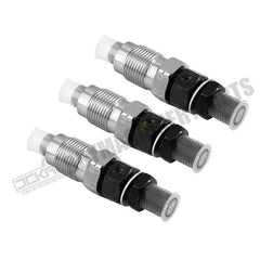 3PCS Injetor de combustível 16871-53000 16871-53002 para Kubota BX1860 BX1870 BX1880 BX2360 BX2370 BX2380 BX23S BX25 BX25DLB U17 RTV900G9 ZD1011 ZD1021 ZD221 ZD321 ZD323 