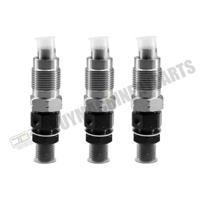 3PCS Fuel Injector 16871-53000 16871-53002 for Kubota BX1860 BX1870 BX1880 BX2360 BX2370 BX2380 BX23S BX25 BX25DLB U17 RTV900G9 ZD1011 ZD1021 ZD221 ZD321 ZD323