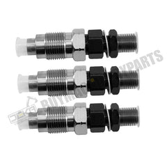 3PCS Injetor de combustível 16871-53000 16871-53002 para Kubota BX1860 BX1870 BX1880 BX2360 BX2370 BX2380 BX23S BX25 BX25DLB U17 RTV900G9 ZD1011 ZD1021 ZD221 ZD321 ZD323 