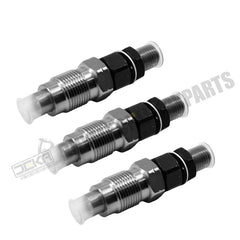 3PCS Injetor de combustível 16871-53000 16871-53002 para Kubota BX1860 BX1870 BX1880 BX2360 BX2370 BX2380 BX23S BX25 BX25DLB U17 RTV900G9 ZD1011 ZD1021 ZD221 ZD321 ZD323 