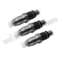 3PCS Injetor de combustível 16871-53000 16871-53002 para Kubota BX1860 BX1870 BX1880 BX2360 BX2370 BX2380 BX23S BX25 BX25DLB U17 RTV900G9 ZD1011 ZD1021 ZD221 ZD321 ZD323 