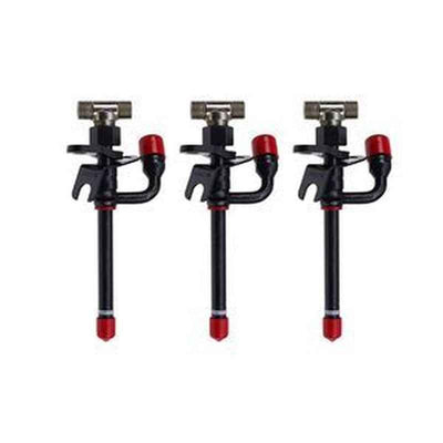 Fuel Injector Set of 3 RE36939 RE38087 for John Deere Tractor Engines