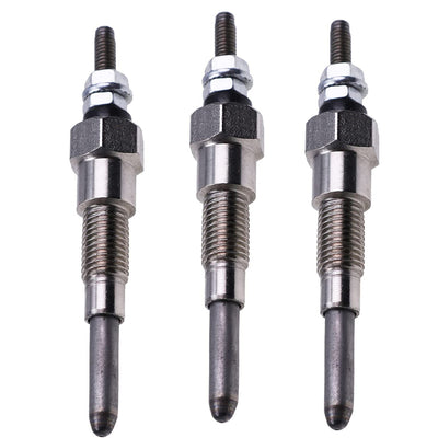 3Pcs Glow Plug 307-8672 for Caterpillar CAT Engine 3011C C0.5 C0.7 C1.1 C1.6 C2.2 Excavator 301.5 301.6 301.7CR 302CR Loader 216B3 - Buymachineryparts