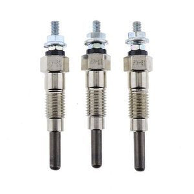 3Pcs Glow Plug 15694-65510/15694-65512 for Kubota D600/D640 Engines