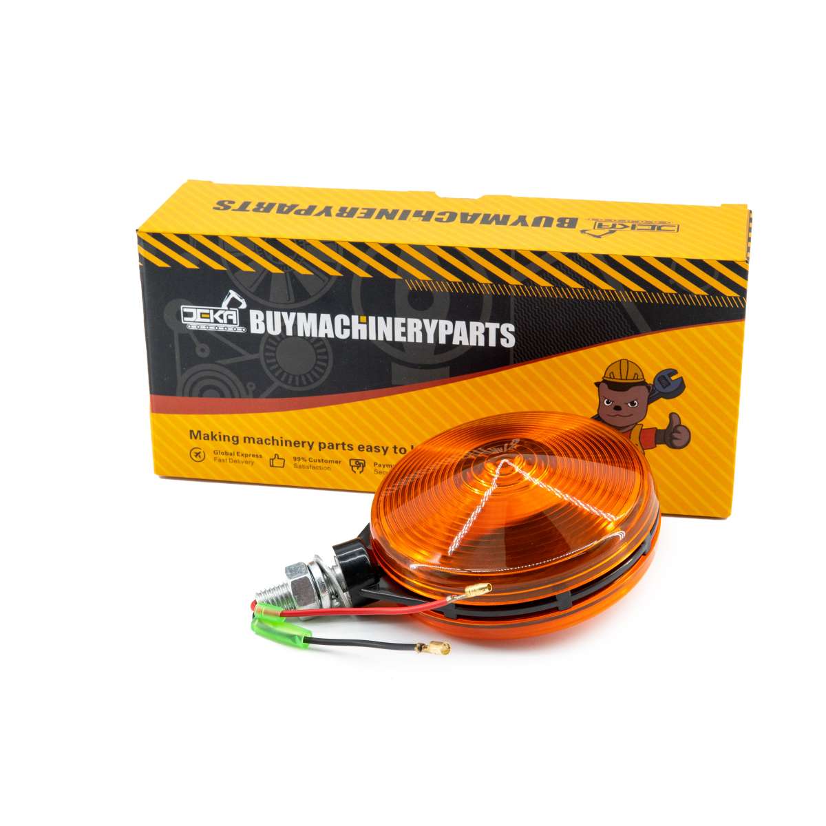 4.5" Amber Turn Signal Light Lamp Large for Kubota Tractor B L M Series