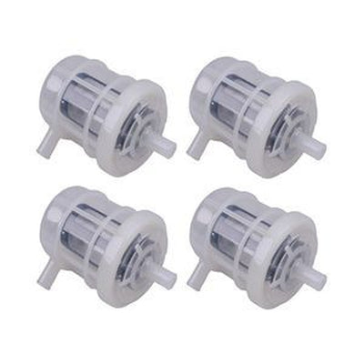4 Fuel Filters 129052-55630 for Komatsu 3D68E-3 3D74E-3 Engines
