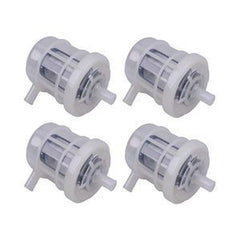4 Fuel Filters 129052-55630 for Komatsu 3D68E-3 3D74E-3 Engines