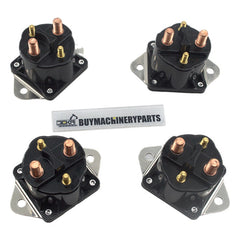 4 PCS 12 Volt Solenoid Relay 28396 15-487 for Warn Winch Heavy Duty M6000 M8000 M8000S XD9000 XD9000i 8000 10000 12000 - Buymachineryparts