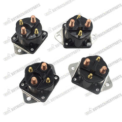 4 PCS 12 Volt Solenoid Relay 28396 15-487 for Warn Winch Heavy Duty M6000 M8000 M8000S XD9000 XD9000i 8000 10000 12000 - Buymachineryparts