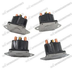 4 PCS 12 Volt Solenoid Relay 28396 15-487 for Warn Winch Heavy Duty M6000 M8000 M8000S XD9000 XD9000i 8000 10000 12000 - Buymachineryparts