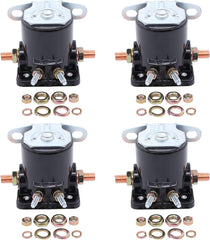 4 Pcs 12V Starter Solenoid Relay for Warn Winch XD9000 XD9000i 9.5ti