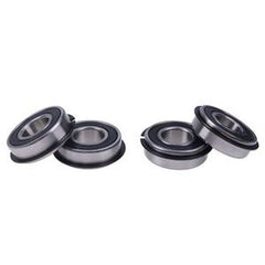 4 PCS Rodamiento de rueda delantera de 5/8" DI 022-7009-00 para cortacésped Bad Boy