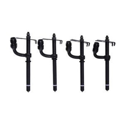 4-Piece Fuel Injector AR68364 for John Deere 4276 Engine Tractor 2140-2755