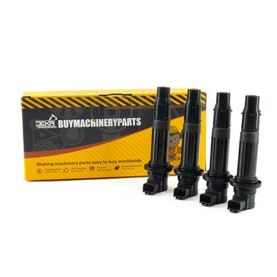 4 peças bobina de ignição 5VY-82310-00-00 para motocicleta Yamaha YZF-R6 YZF-R6S YZF-R1 FZ1 FZS1 V-MAX1700