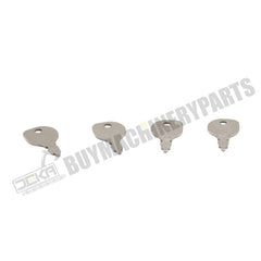 4 pcs Ignition Keys M40718 M92426 for John Deere Tractor M653 M655 M665 STX38 buymachineryparts