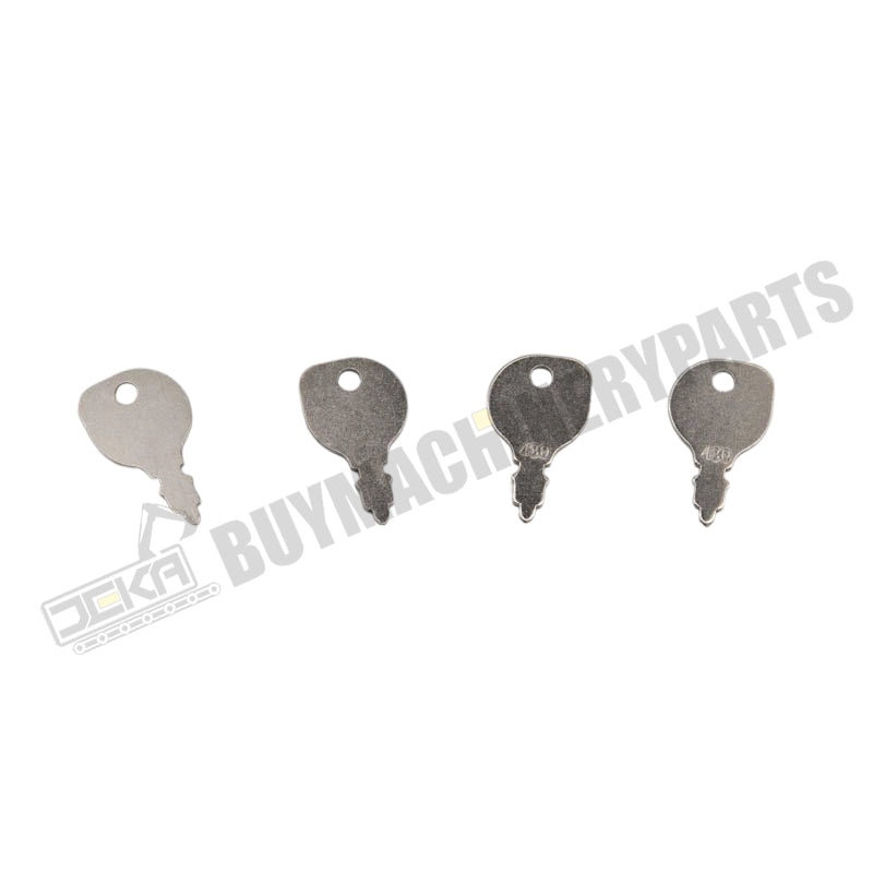 4 pcs Ignition Keys M40718 M92426 for John Deere Tractor M653 M655 M665 STX38 buymachineryparts
