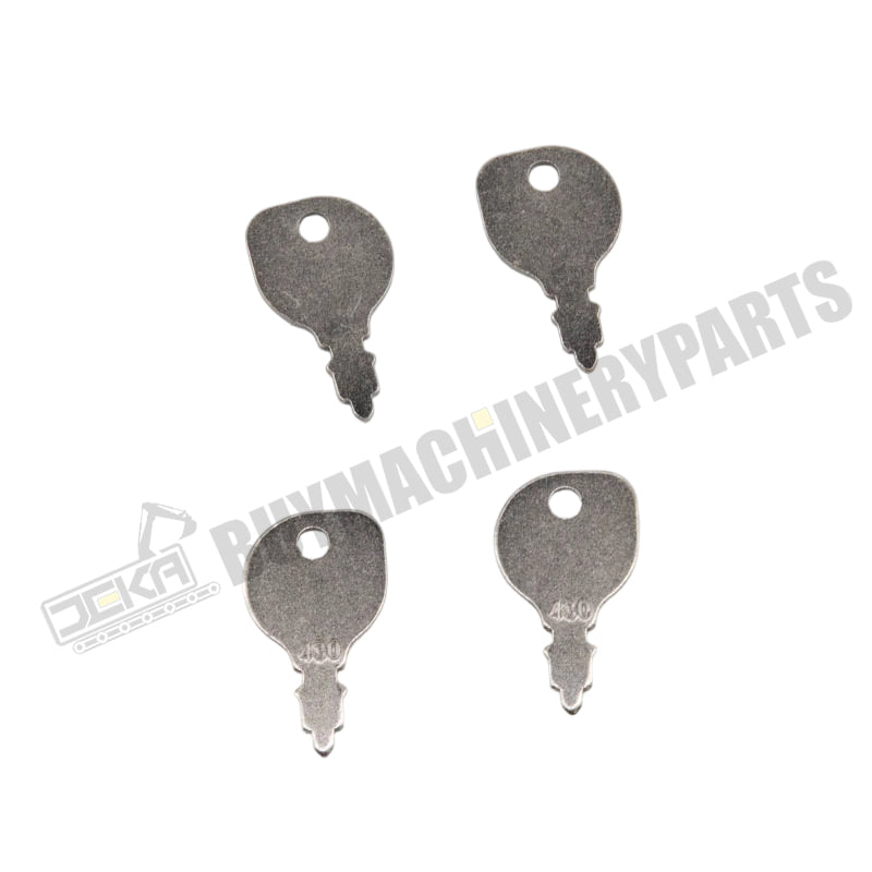 4 pcs Ignition Keys M40718 M92426 for John Deere Tractor M653 M655 M665 STX38 buymachineryparts