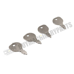 4 pcs Ignition Keys M40718 M92426 for John Deere Tractor M653 M655 M665 STX38 buymachineryparts
