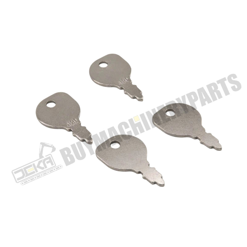 4 pcs Ignition Keys M40718 M92426 for John Deere Tractor M653 M655 M665 STX38 buymachineryparts