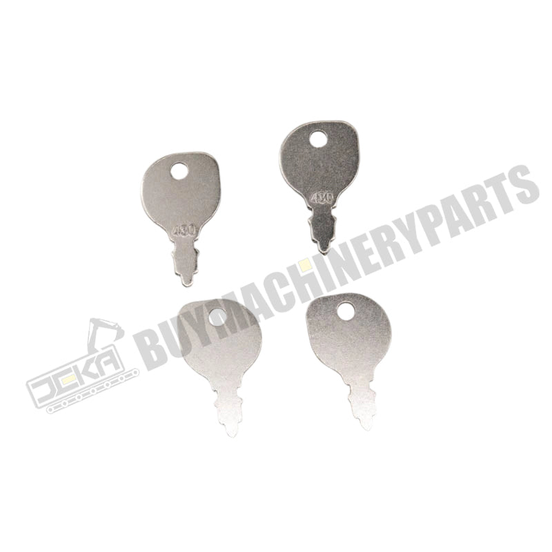 4 pcs Ignition Keys M40718 M92426 for John Deere Tractor M653 M655 M665 STX38 buymachineryparts