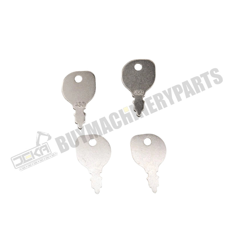 4 pcs Ignition Keys M40718 M92426 for John Deere Tractor M653 M655 M665 STX38 buymachineryparts