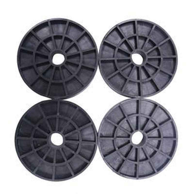 4 Pcs Extension Roller 47163GT for Genie Scissor Lift Models