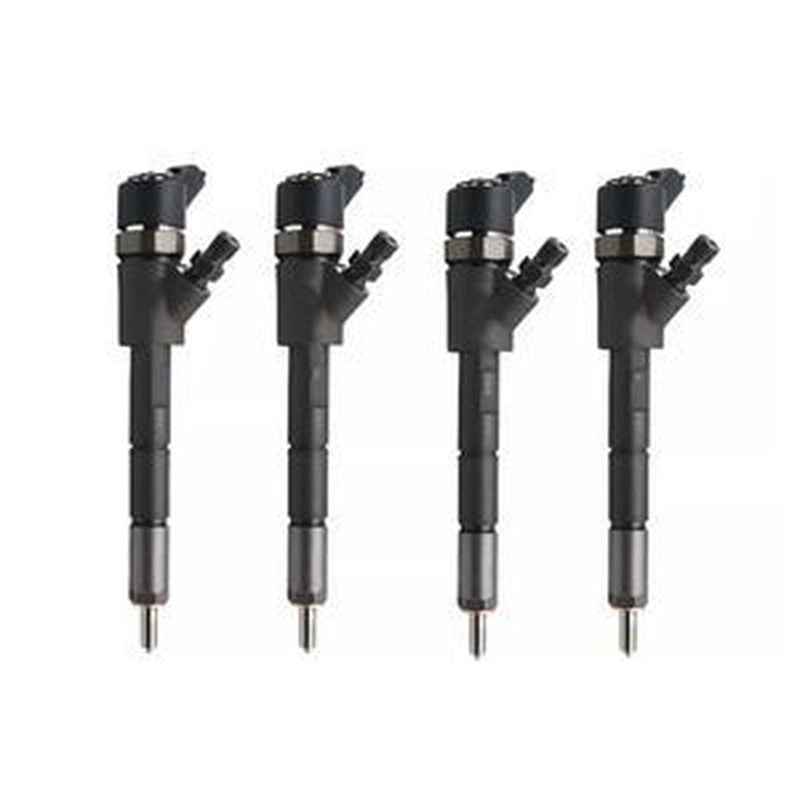 4-Piece Fuel Injector Set Bosch 0445110143/142/0085 for Pickup Truck