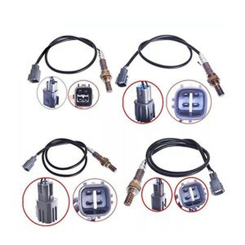 4-Piece Oxygen Sensors 89467-42010/42020 for 2001-2003 Toyota RAV4 2.0L buymachineryparts