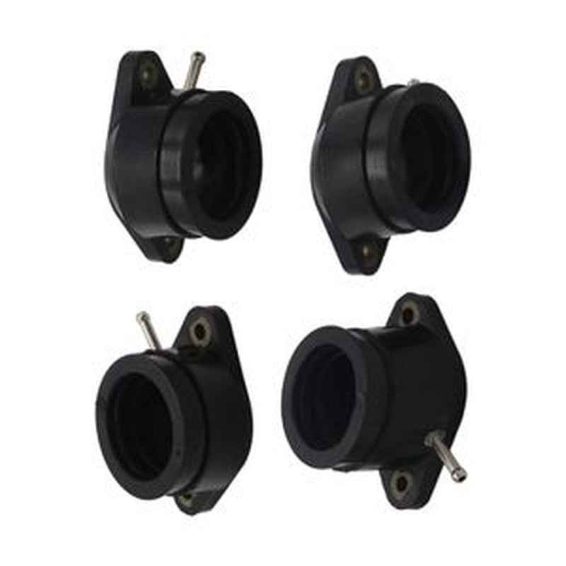 Carburetor Intake Manifold Holder Boots (Set Of 4) For Yamaha FZS1000 - 5LV-13596-01-00