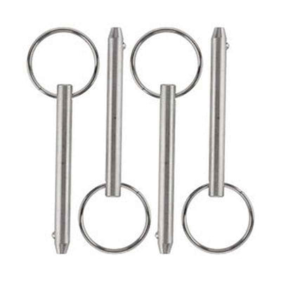 1/4' Quick Release Pins - 4 Pack, 2' Length