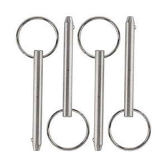 1/4' Quick Release Pins - 4 Pack, 2' Length