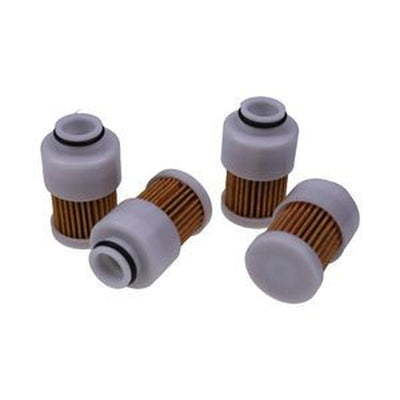 4-Piece Fuel Filter 68V-24563-00-00 for Yamaha Mercury Outboard Engines