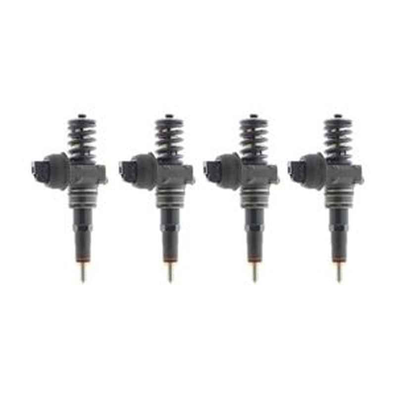 4-Piece Fuel Injector 038130079NX for Volkswagen Golf Jetta Wagon 1.9L 2004-2006
