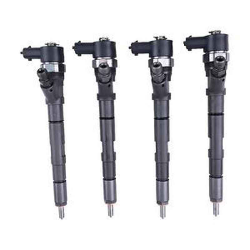 4-Piece Fuel Injector 0445110092 33800-4A000 for Hyundai H-1/Starex/Kia Sorento
