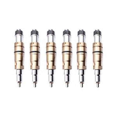 6-Piece Fuel Injector 0984302 1933613 for Cummins Scania Engines