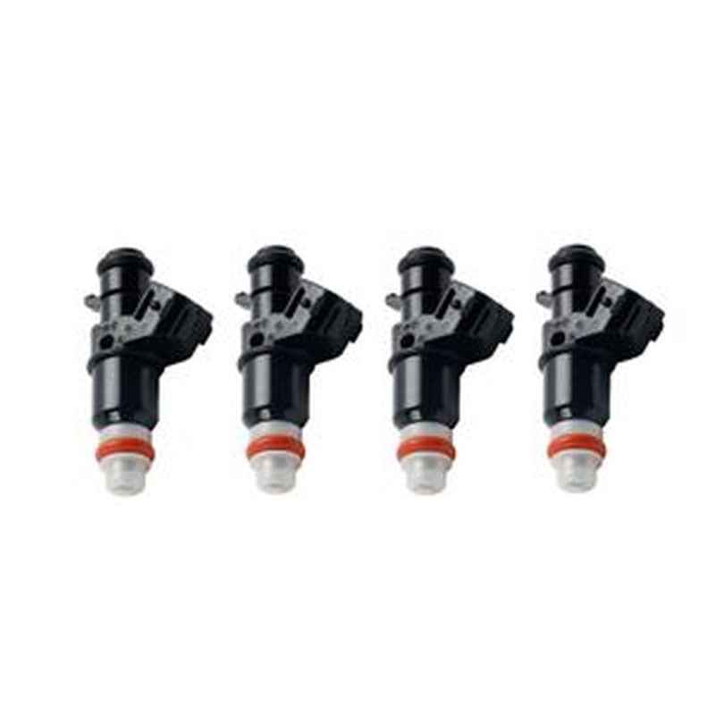 4-Piece Fuel Injector Set 16450-R2E-L01 for Honda Civic 2012-2014