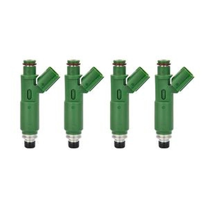 4-Piece Fuel Injector Set 23209-0D040 for 2000-2006 Toyota Corolla 1.8L