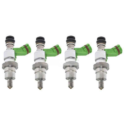 4-Piece Fuel Injector Set 23250-28070 for Toyota Avensis Rav4 Gaia Noah 2001-2004