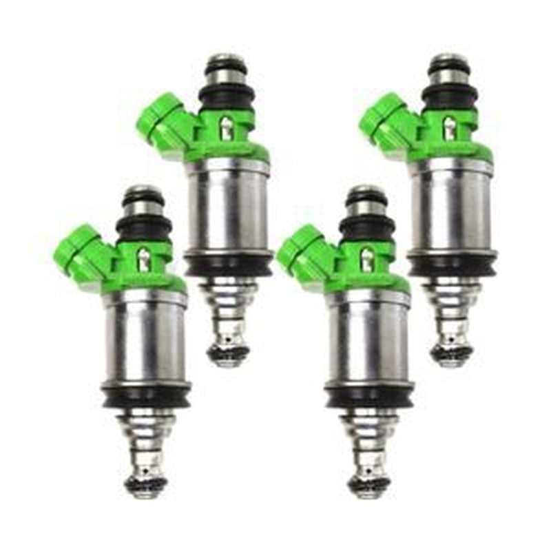 4-Piece Fuel Injector Set 23250-74140 for Toyota Camry Celica Mr2 Rav4 Solara 1994-2000