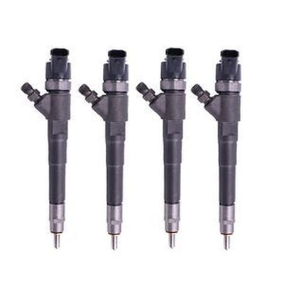 4-Piece Fuel Injector 504380117 for New Holland F1CE Engine