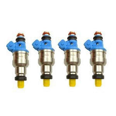 4-Piece Fuel Injector Set MDH182 INP062 for Mitsubishi Mirage Colt Vista 1993-1996