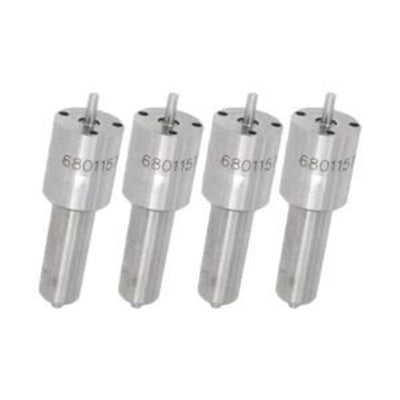 4-Piece Fuel Injector Nozzles 6801157 2645A621 for Perkins 1004.4T & Massey Ferguson Tractors