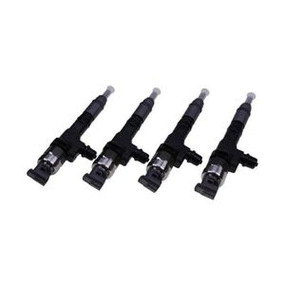 4 Fuel Injectors 436-2831 for Caterpillar CAT C3.3B Engine Loader