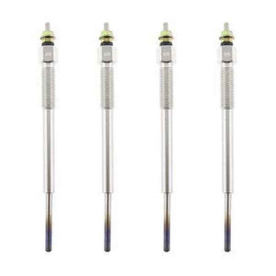 4-Piece Glow Plug 717/20347 for JCB Excavator JS175W-JS260